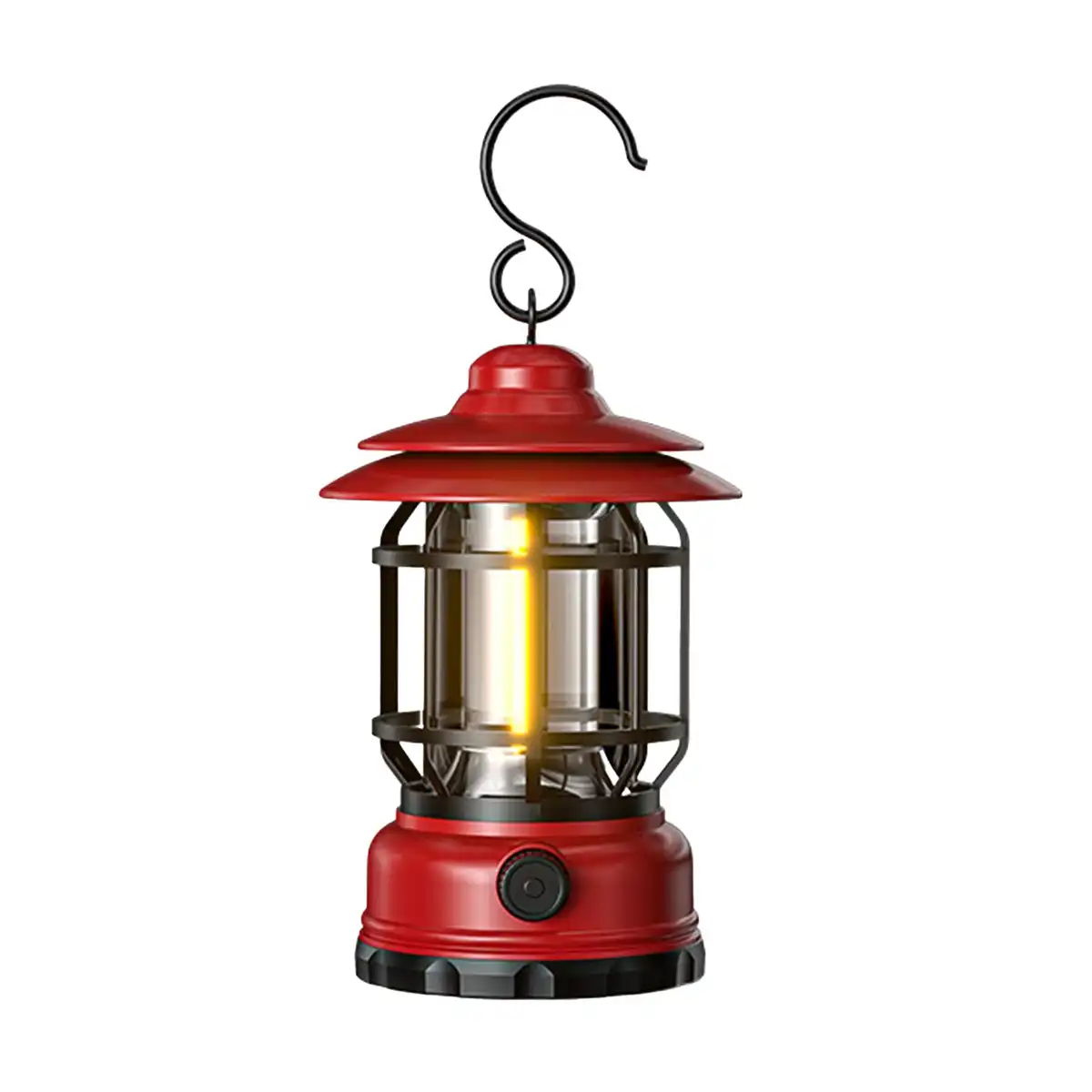 Vintage LED Rechargeable Lantern alternate product angle