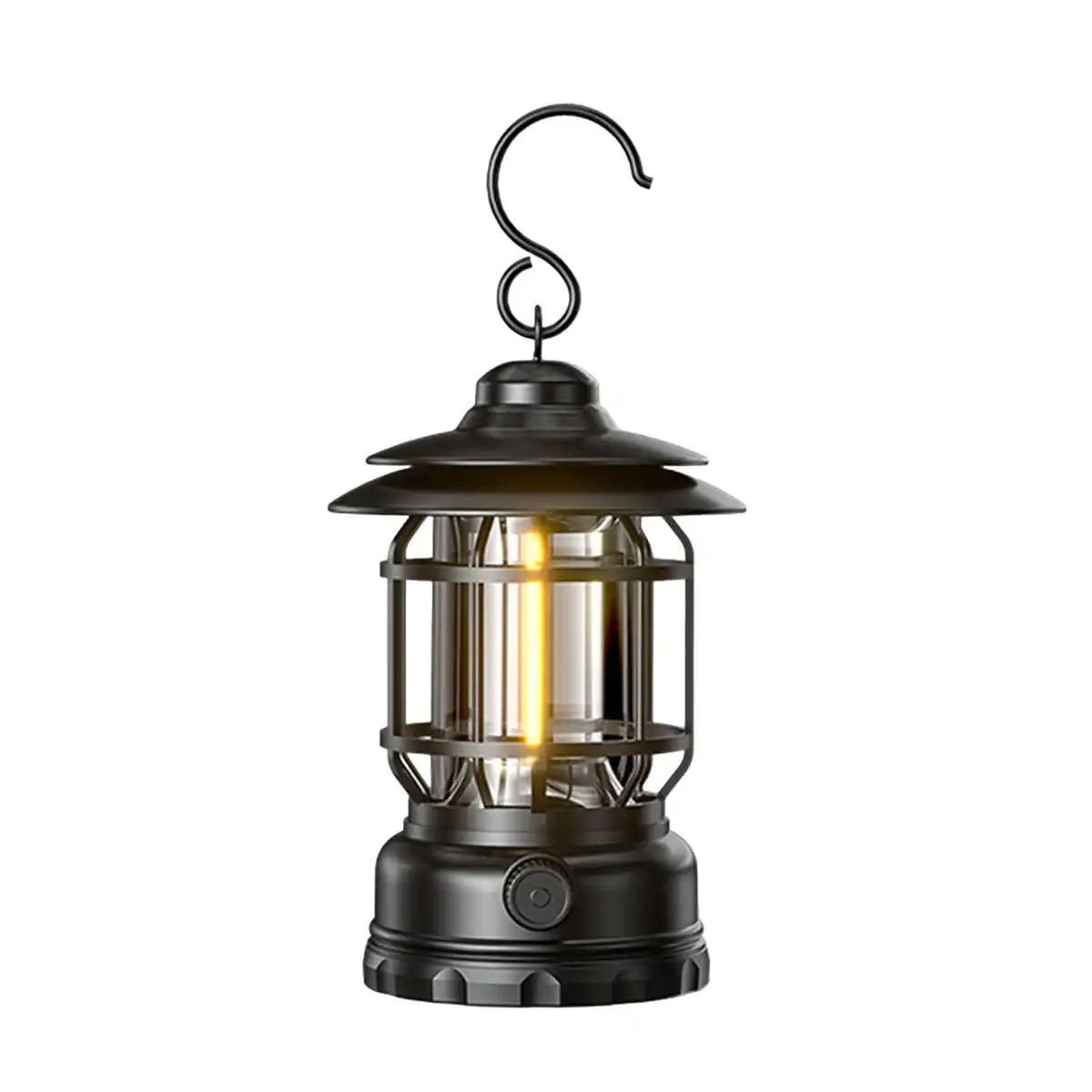 Vintage LED Rechargeable Lantern product with accessories