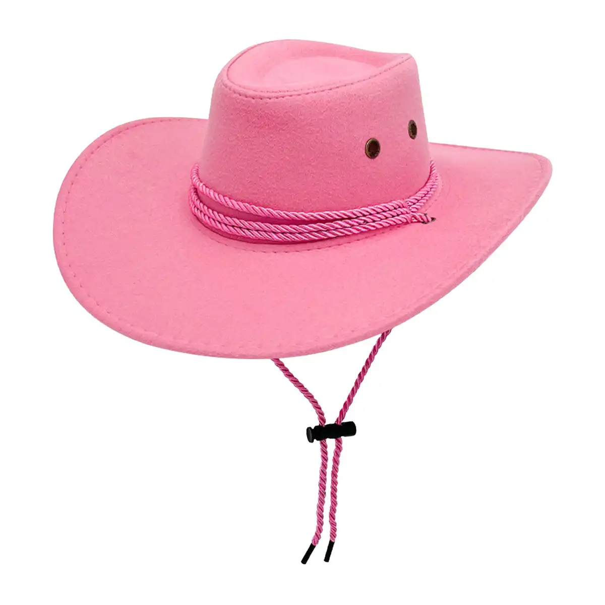 Rugged Wool Felt Cowboy Fedora alternate product angle