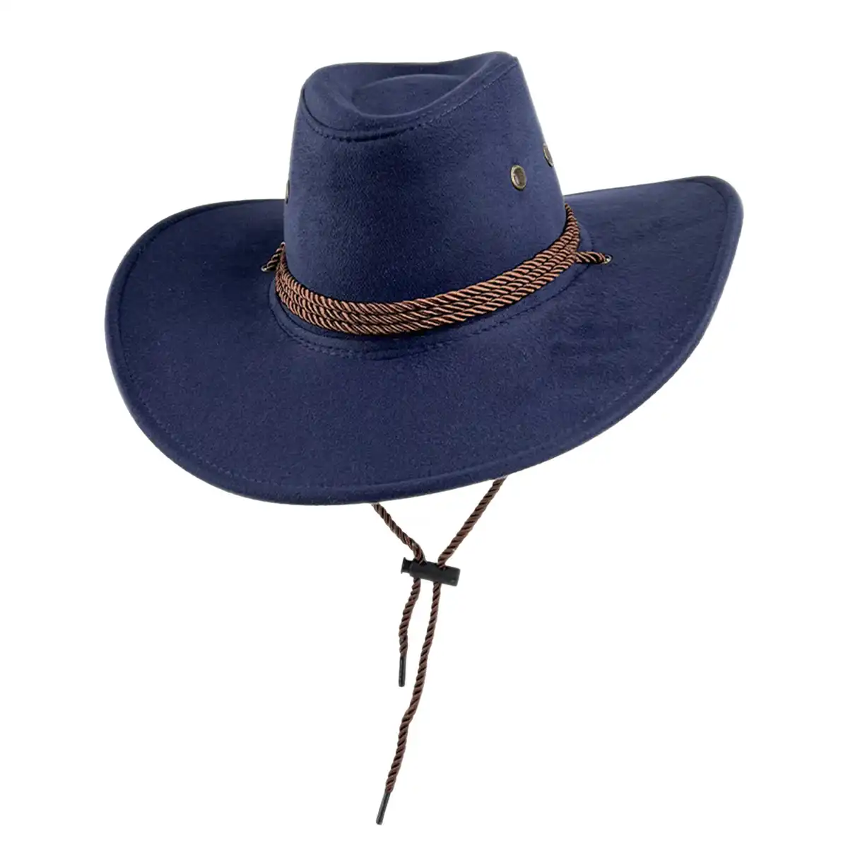 Rugged Wool Felt Cowboy Fedora product with accessories