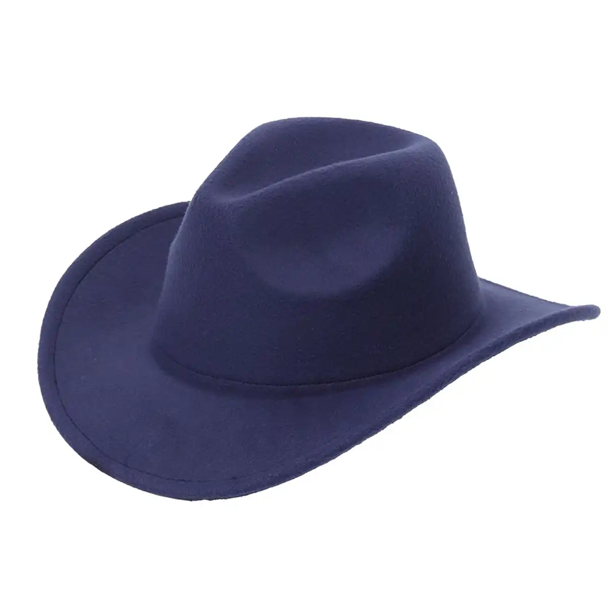 Wool Felt Western Hat product with accessories