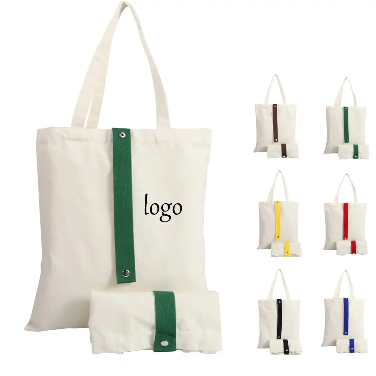 Eco Friendly Foldable Canvas Tote product detail view