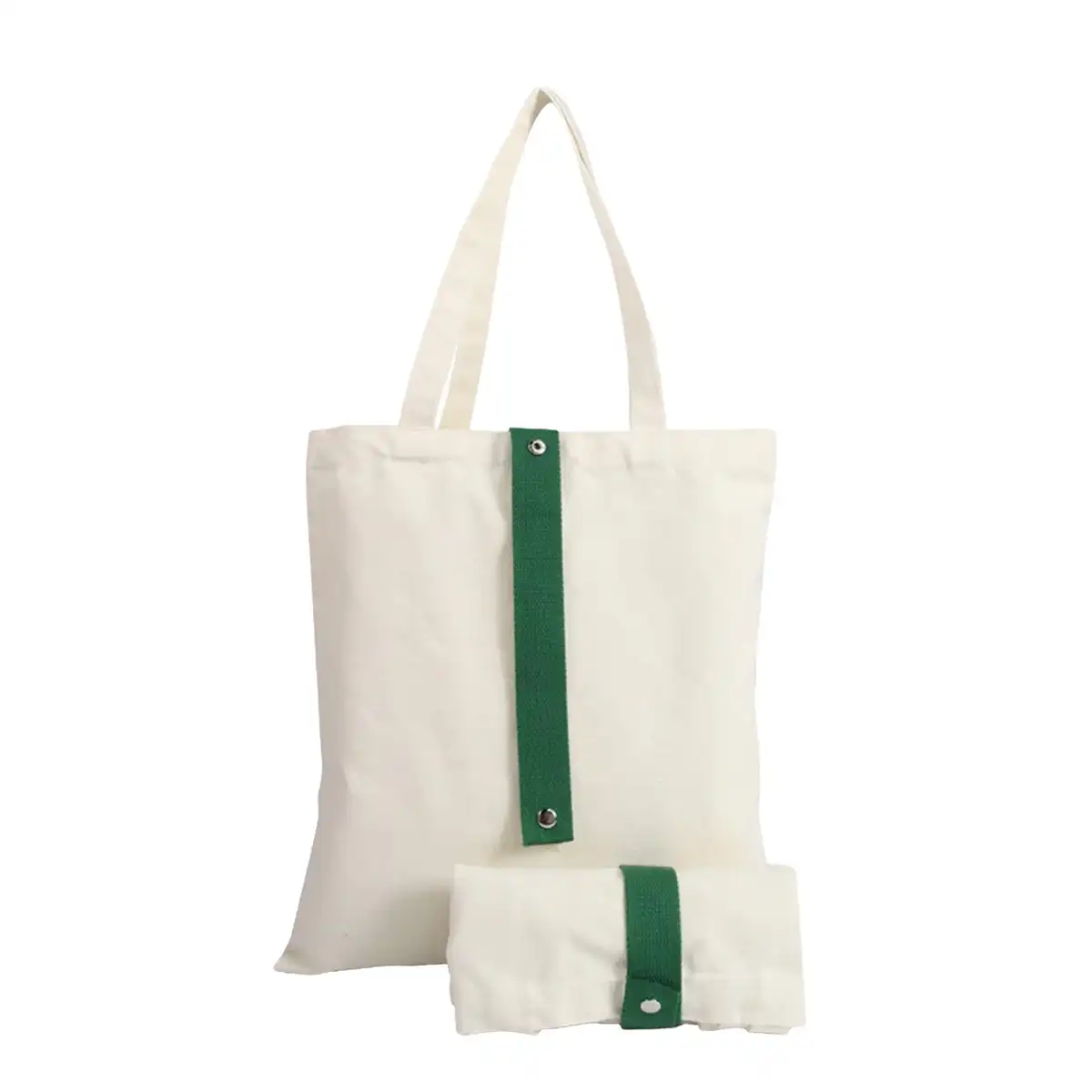 Eco Friendly Foldable Canvas Tote alternate product angle