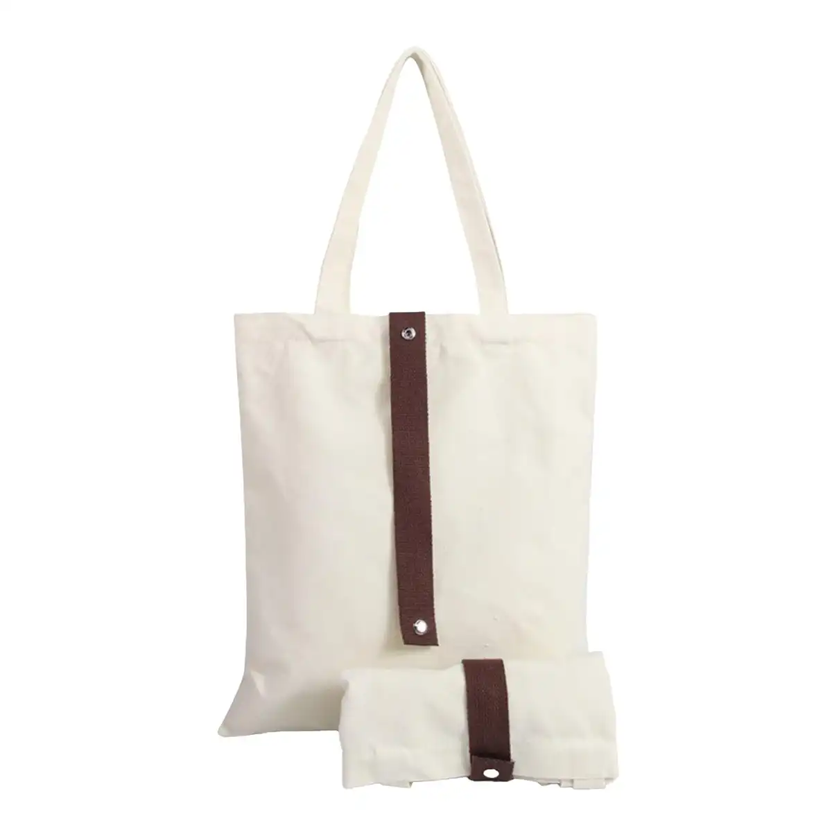 Eco Friendly Foldable Canvas Tote product with accessories