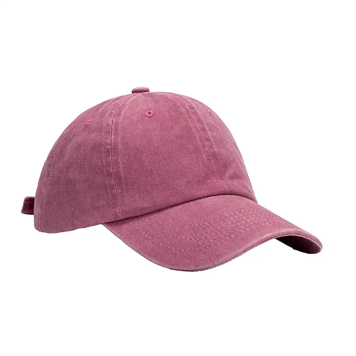 Vintage Washed Cotton Baseball Cap product close-up