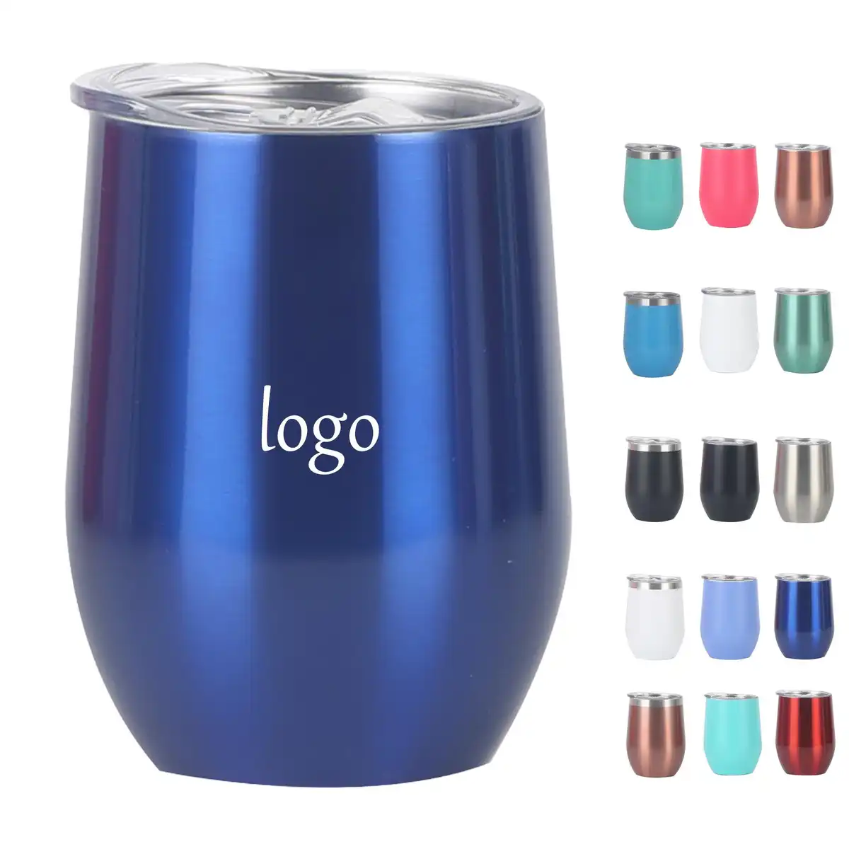 Insulated Stainless Steel Tumbler 12oz product detail view