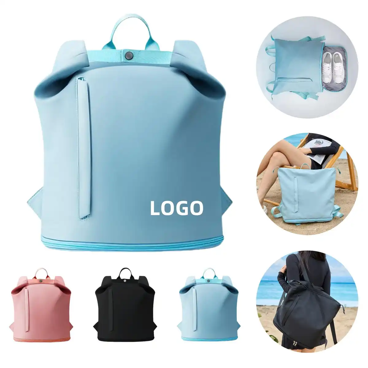 Water Resistant Oxford Sports Backpack