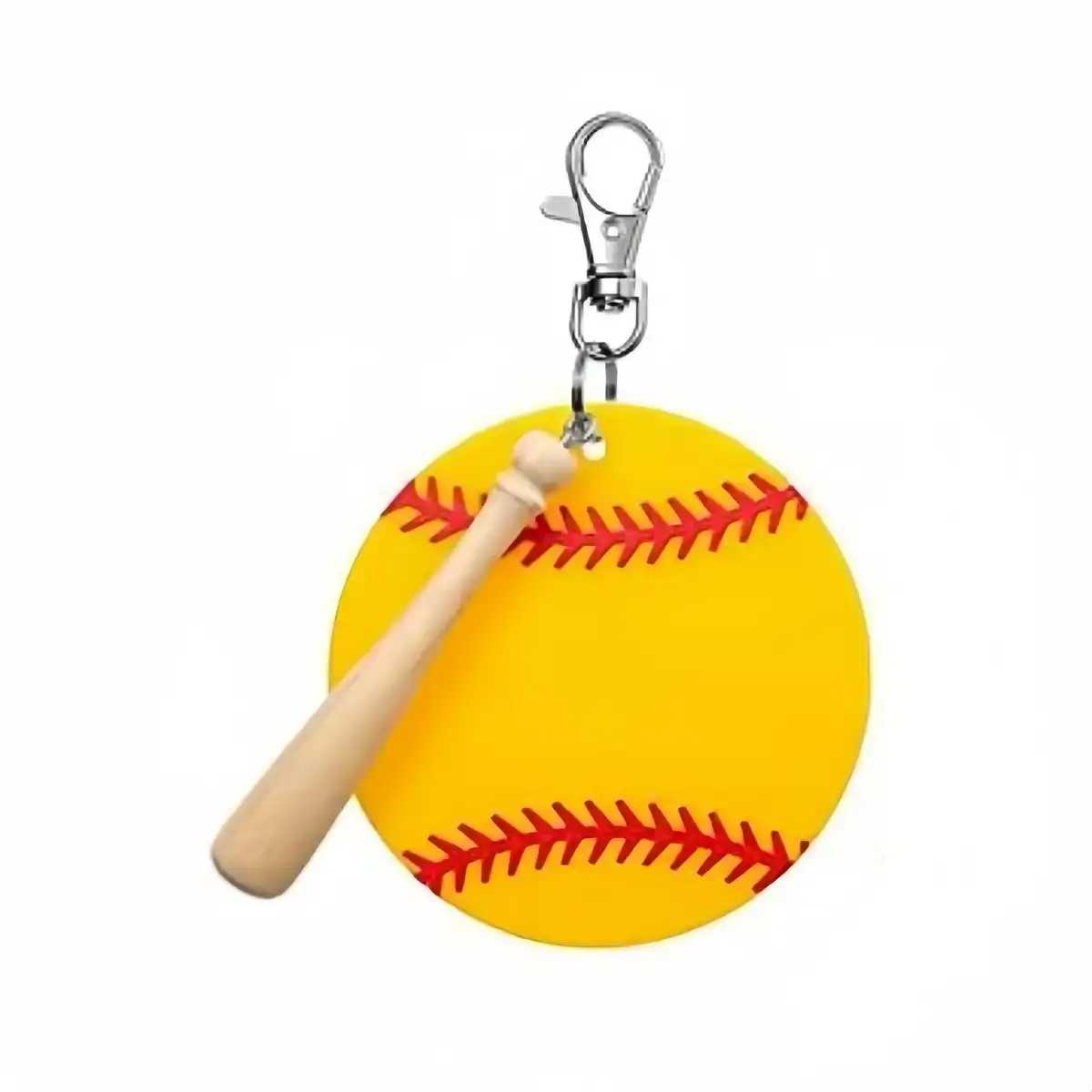 Baseball Acrylic Keychain Set product detail view