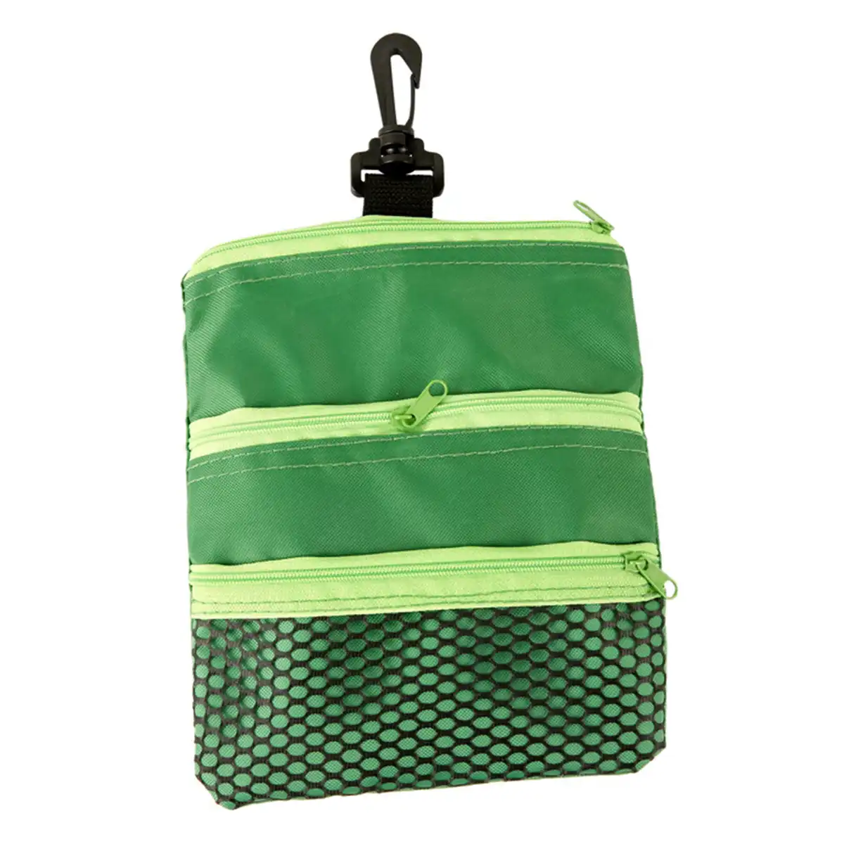 Golf Tee Pouch with Swivel Hook product close-up