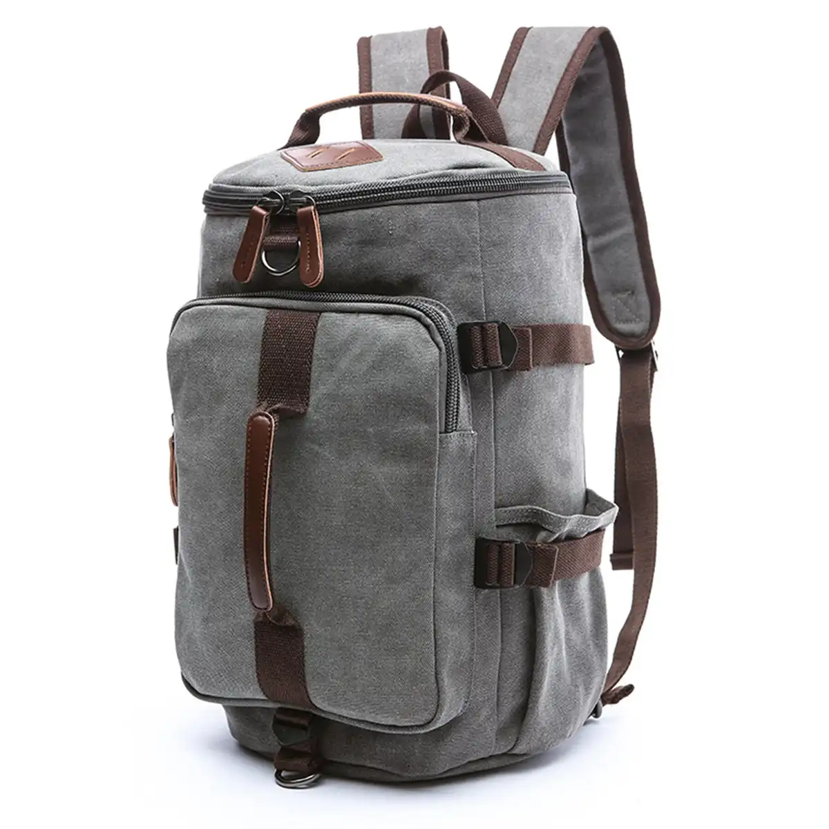 Vintage Canvas Convertible Travel Backpack additional product view