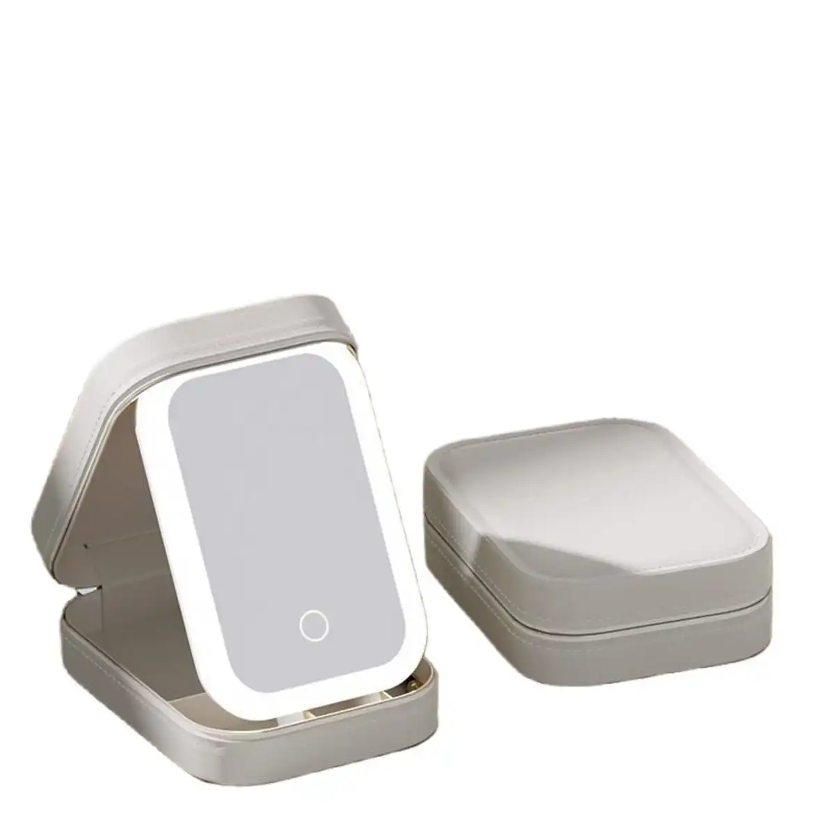 LED Mirror Makeup Travel Case alternate product angle