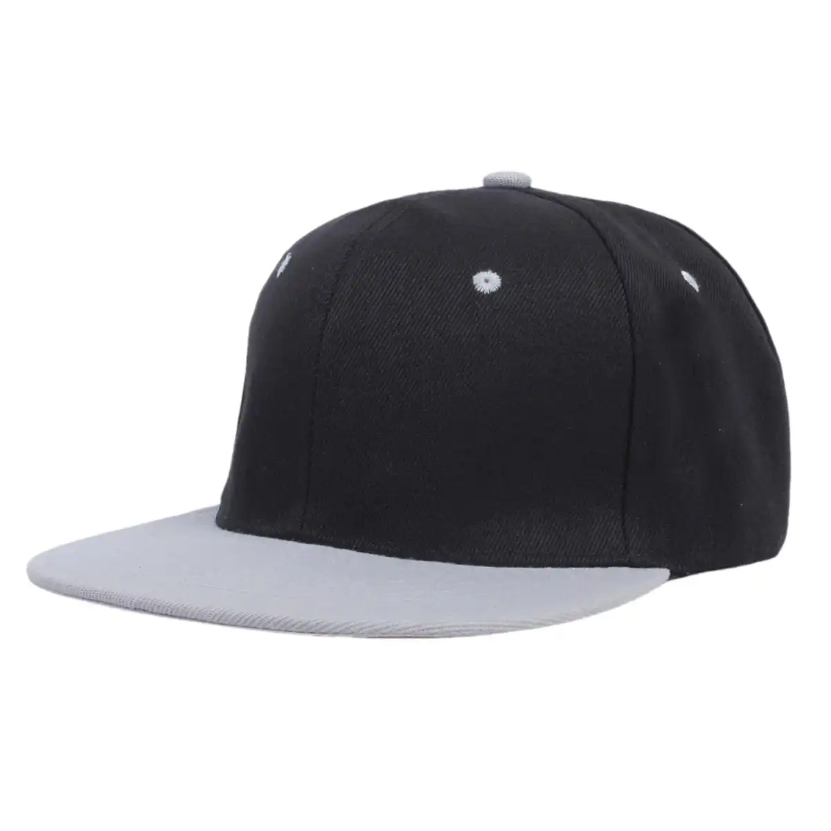 Two Tone Snapback Cap product with accessories