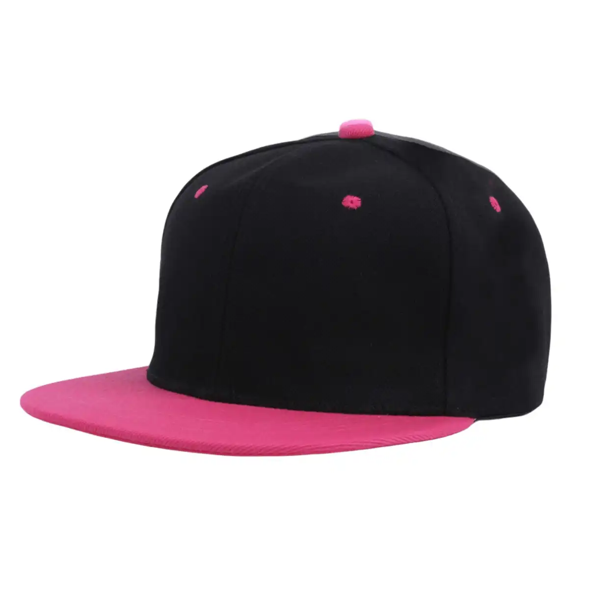 Two Tone Snapback Cap custom logo imprint view