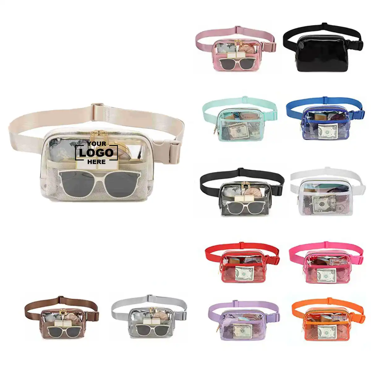Waterproof Clear Stadium Waist Pack