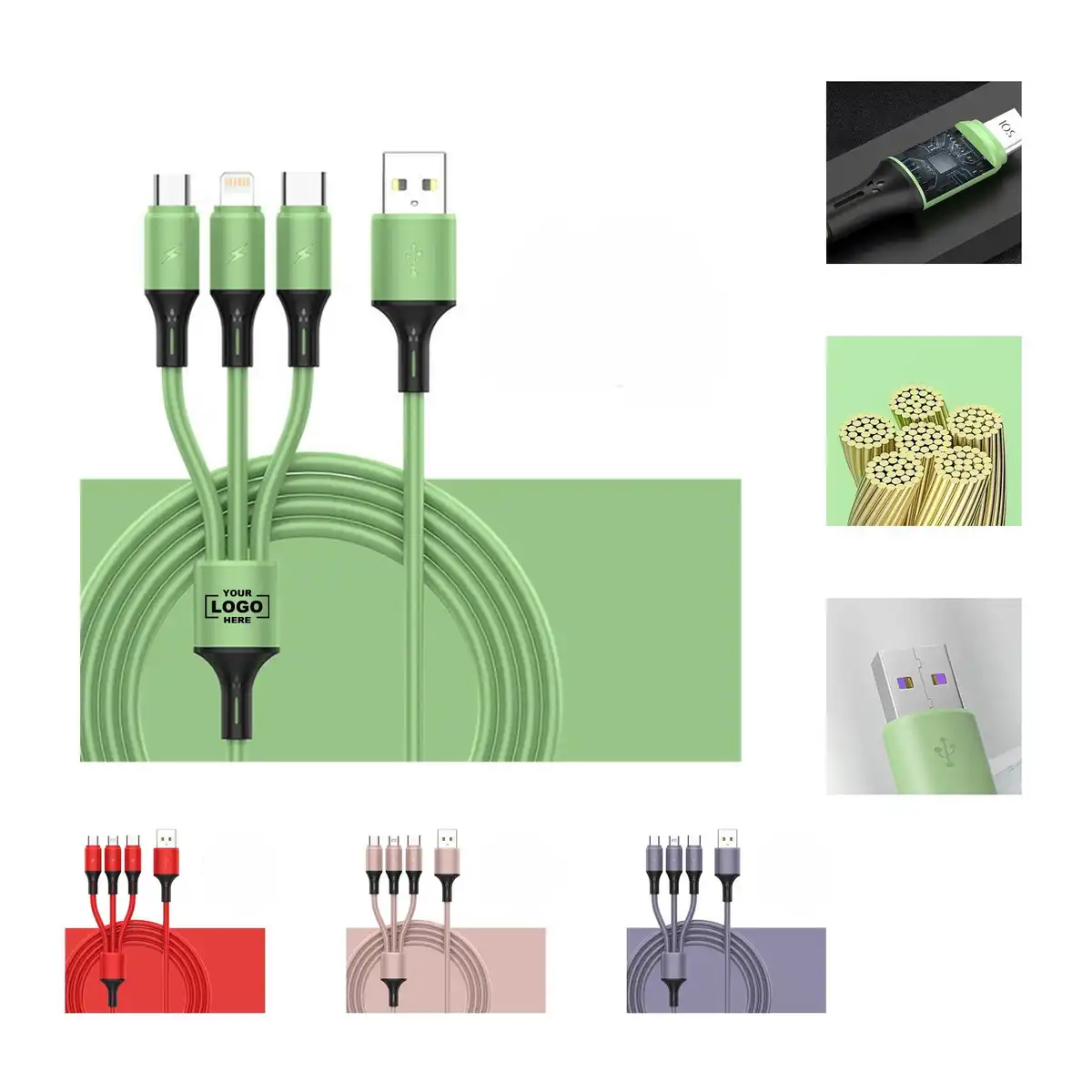 3-in-1 Fast Charging Cable