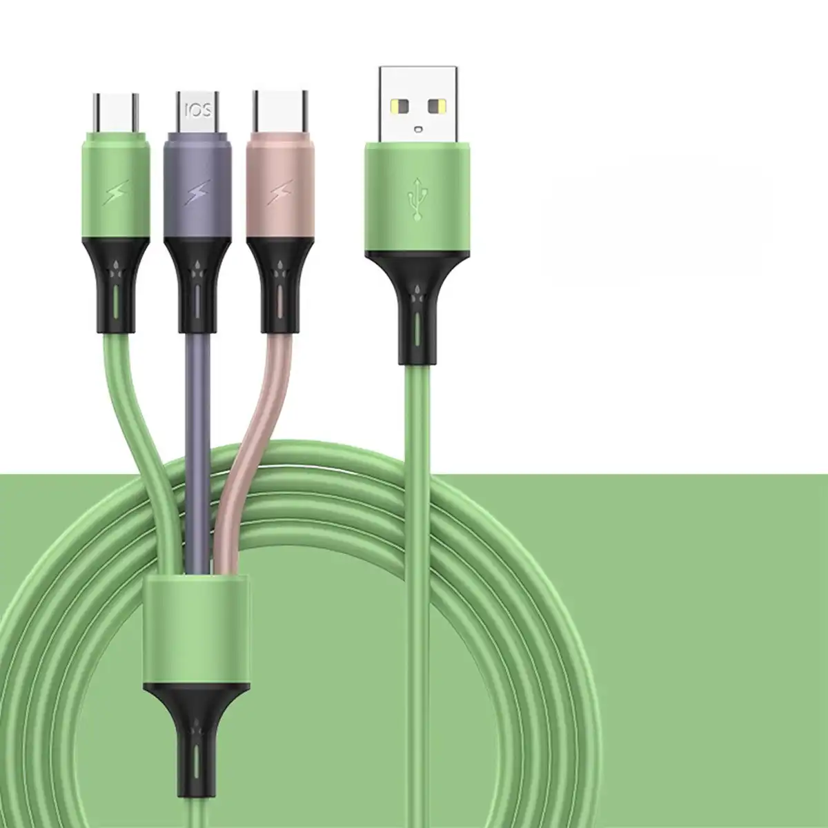 3-in-1 Fast Charging Cable product detail view