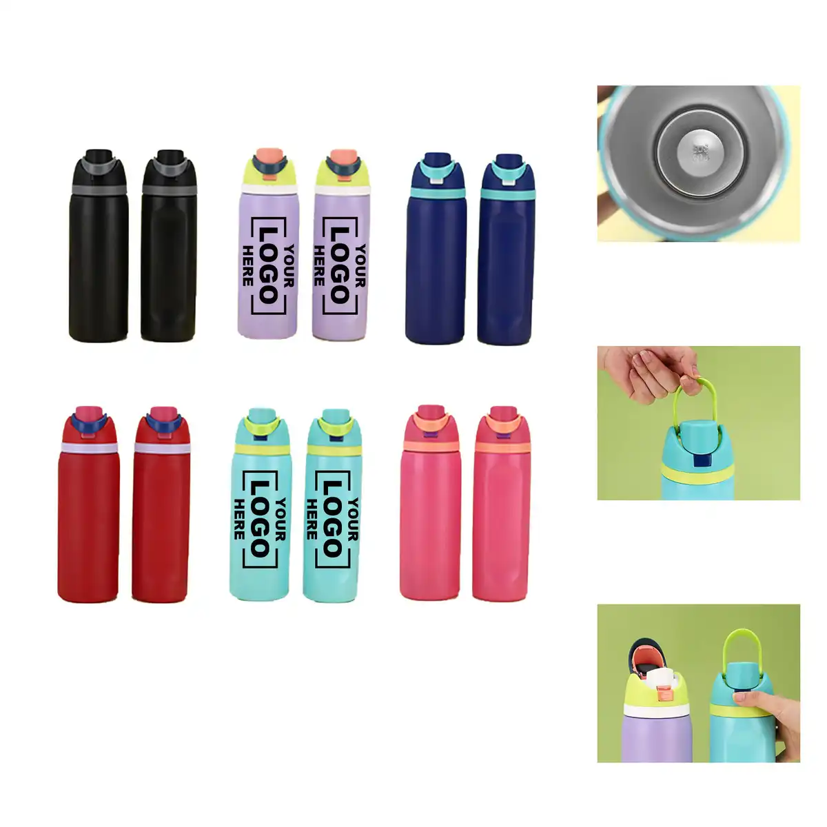 Insulated Stainless Steel Water Bottle 24oz