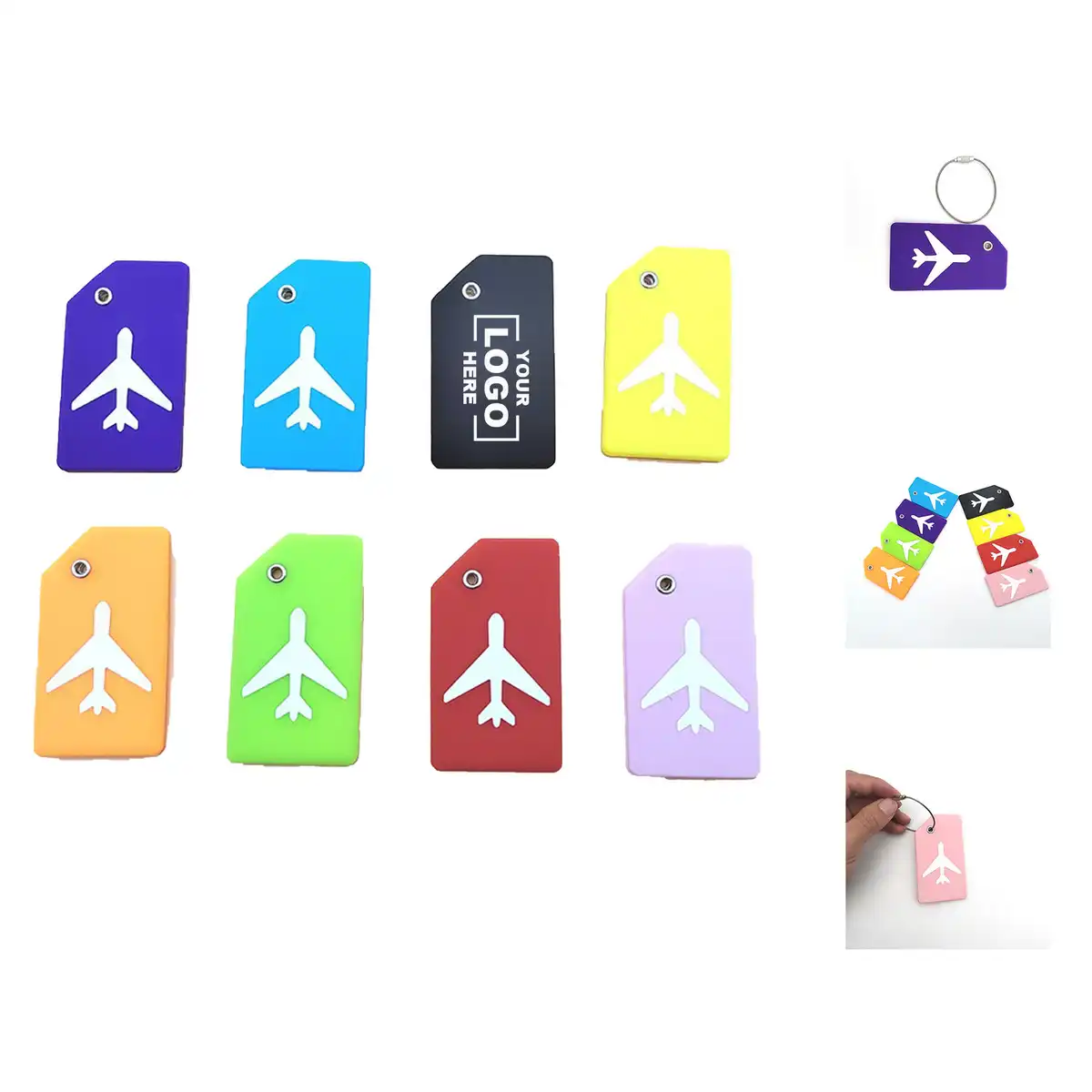 Bright Silicone Luggage Identifier