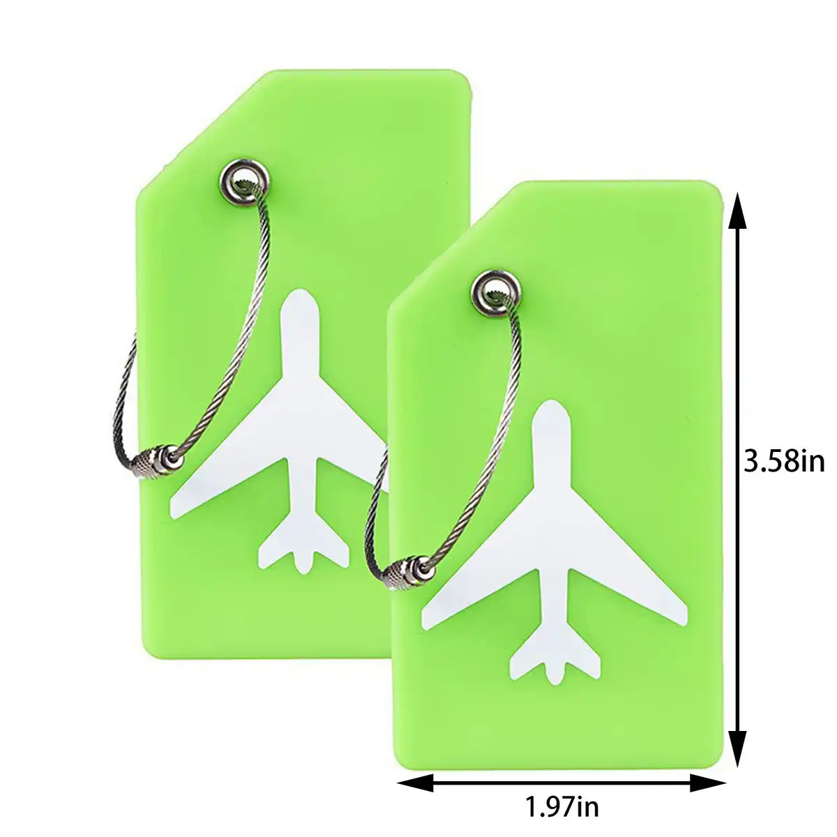Bright Silicone Luggage Identifier product detail view