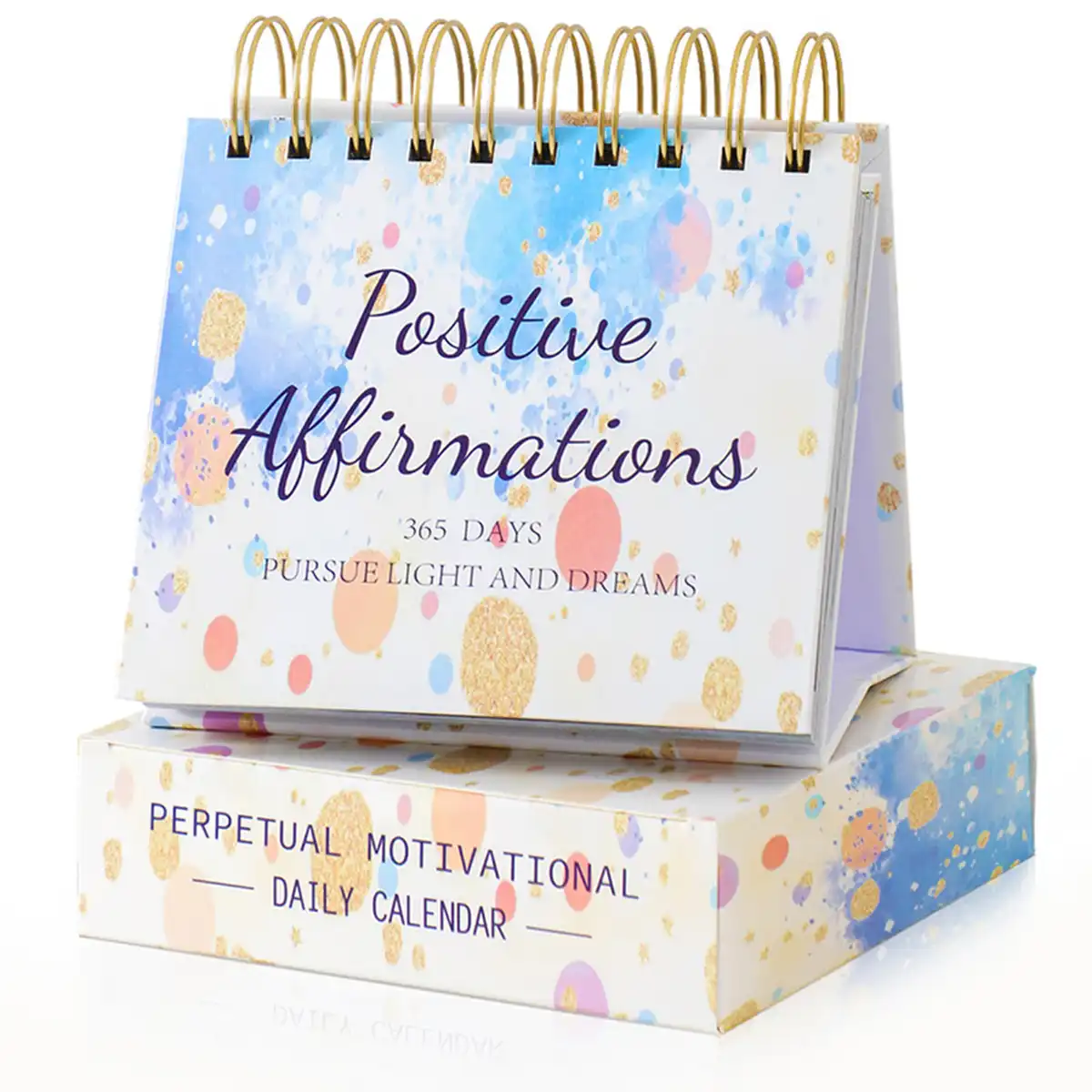 Motivational Daily Desk Calendar alternate product angle