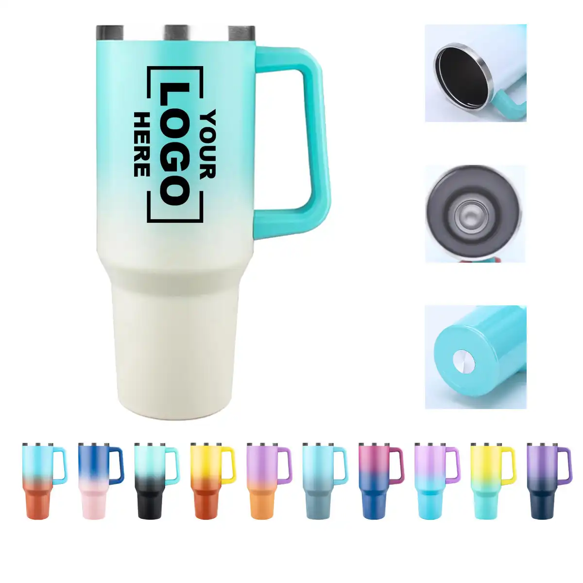Gradient Steel Insulated Tumbler 40oz