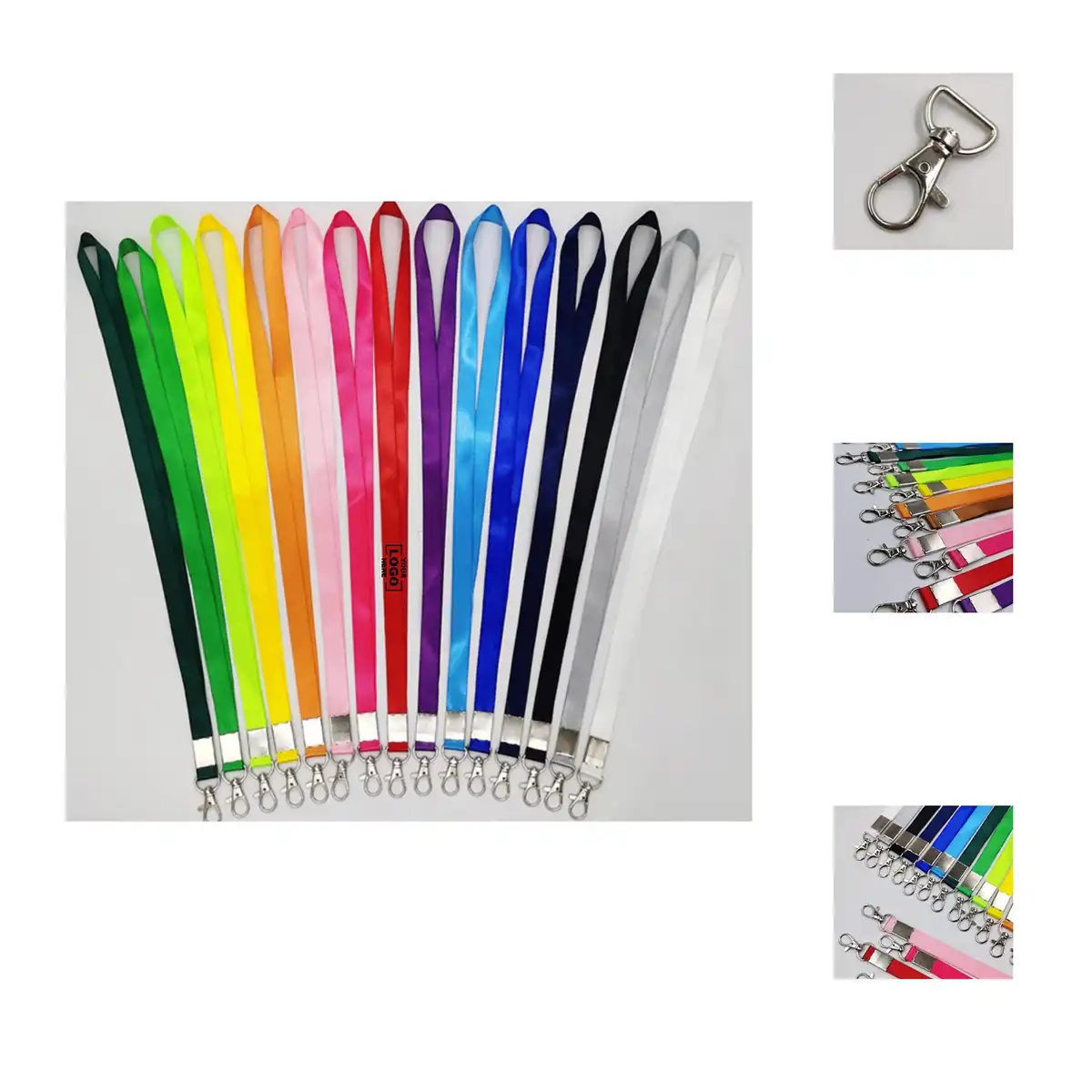 Vibrant Lanyard with Secure Clip