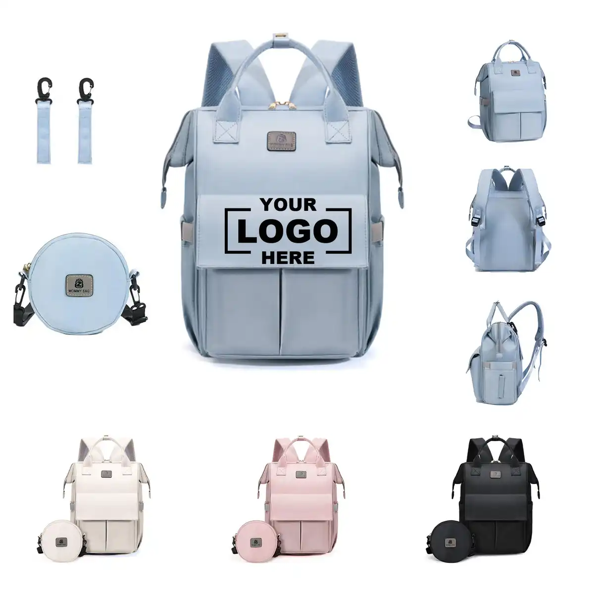 Waterproof Diaper Bag Backpack