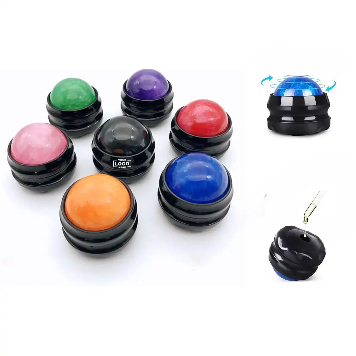 Premium Resin Massage Roller Ball
