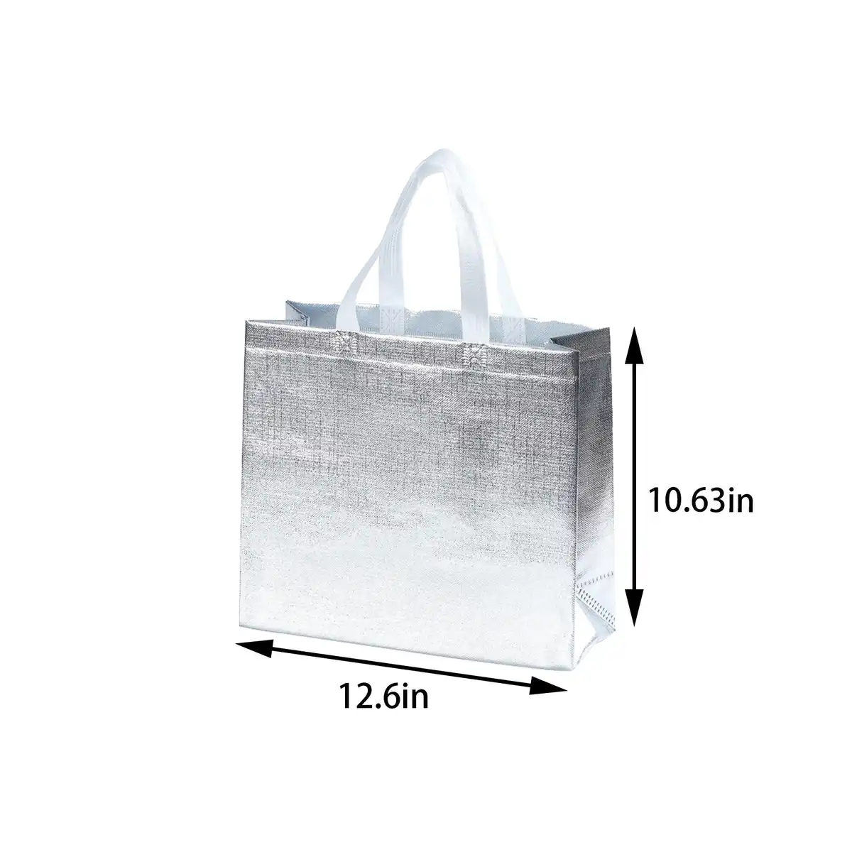 Iridescent Reusable Shopping Tote product detail view