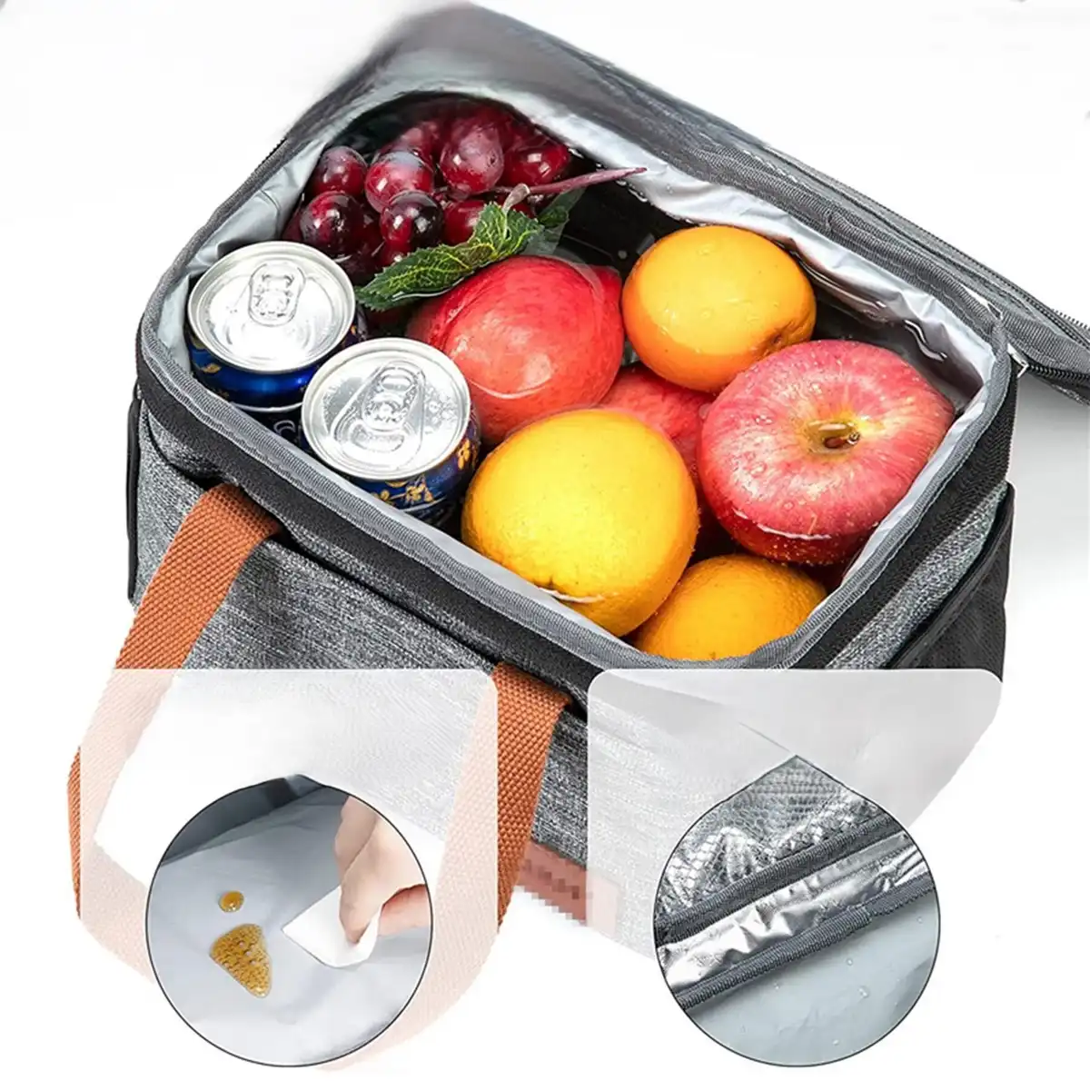 Insulated Lunch Bag Carrier alternate product angle
