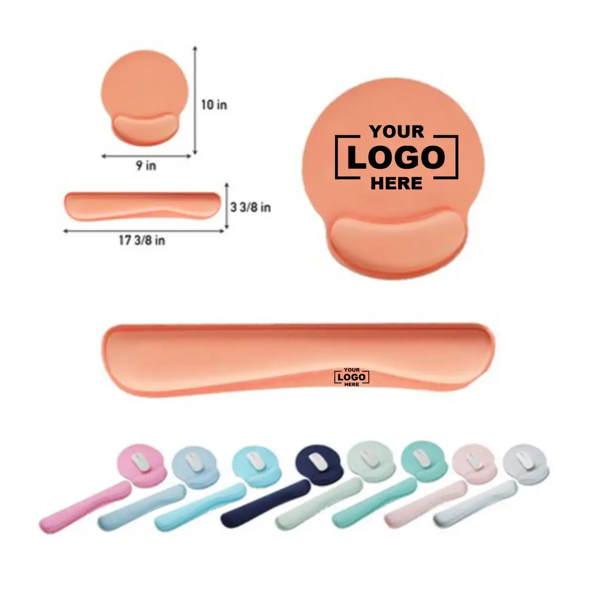 Ergonomic Wrist Rest Support Set