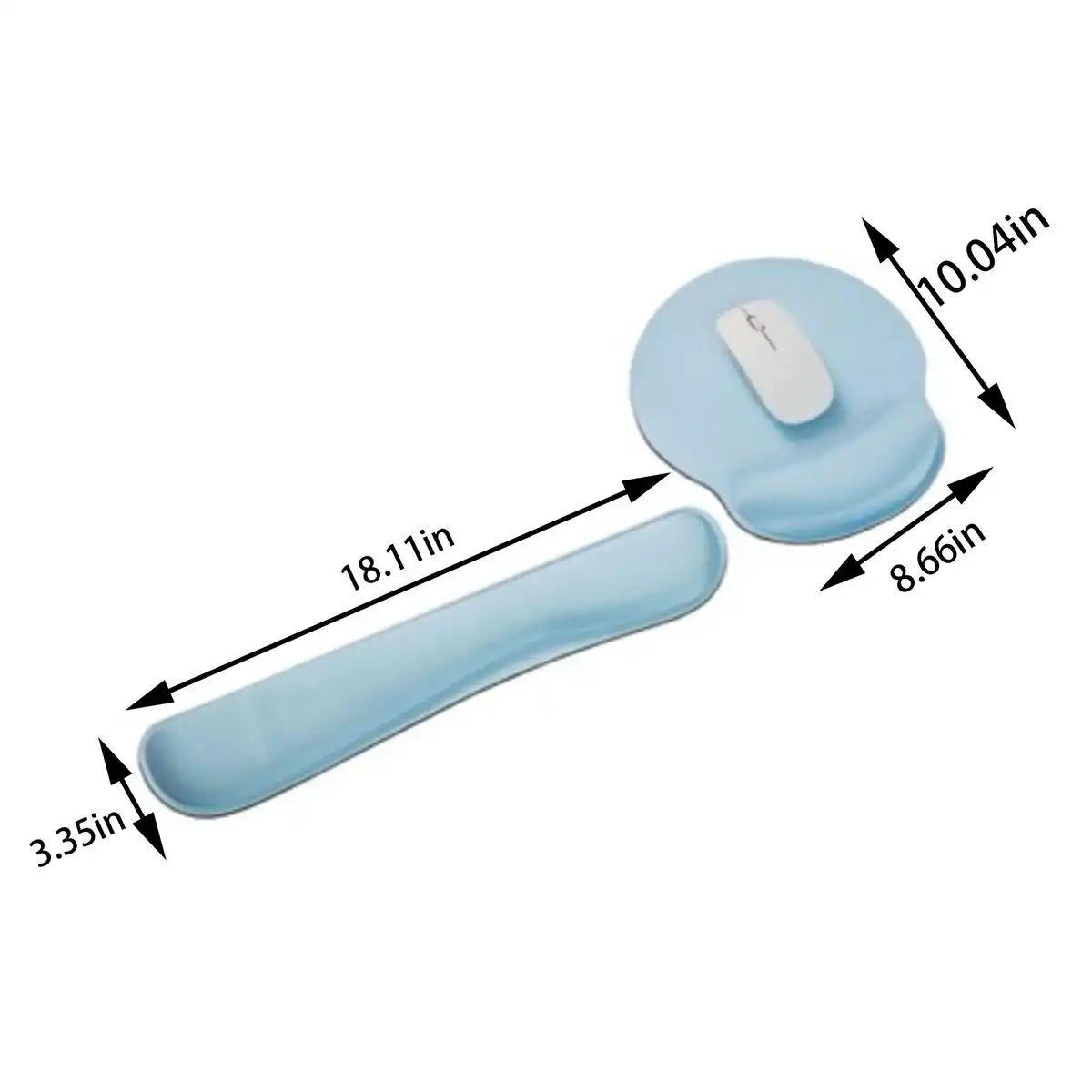 Ergonomic Wrist Rest Support Set product detail view