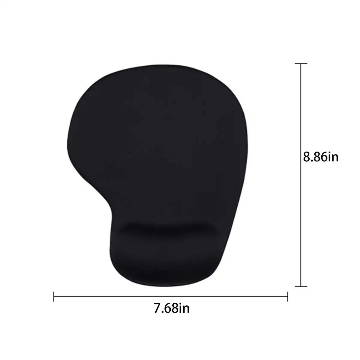Ergonomic Mouse Pad with Gel Wrist Rest product detail view