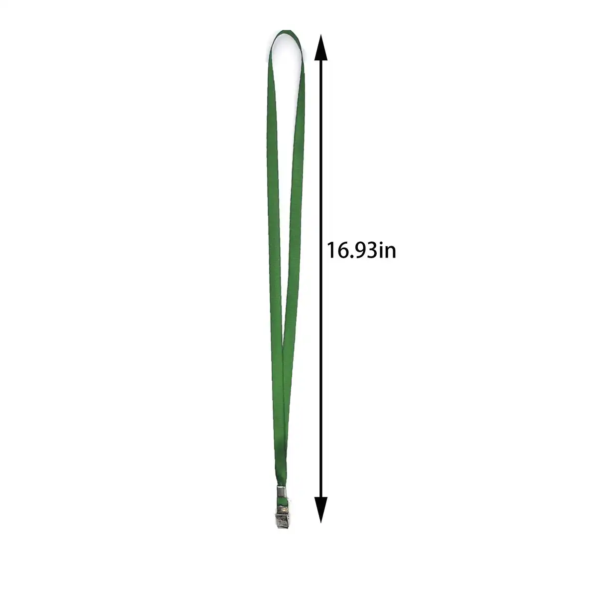 Vibrant Bulldog Clip Lanyard product detail view