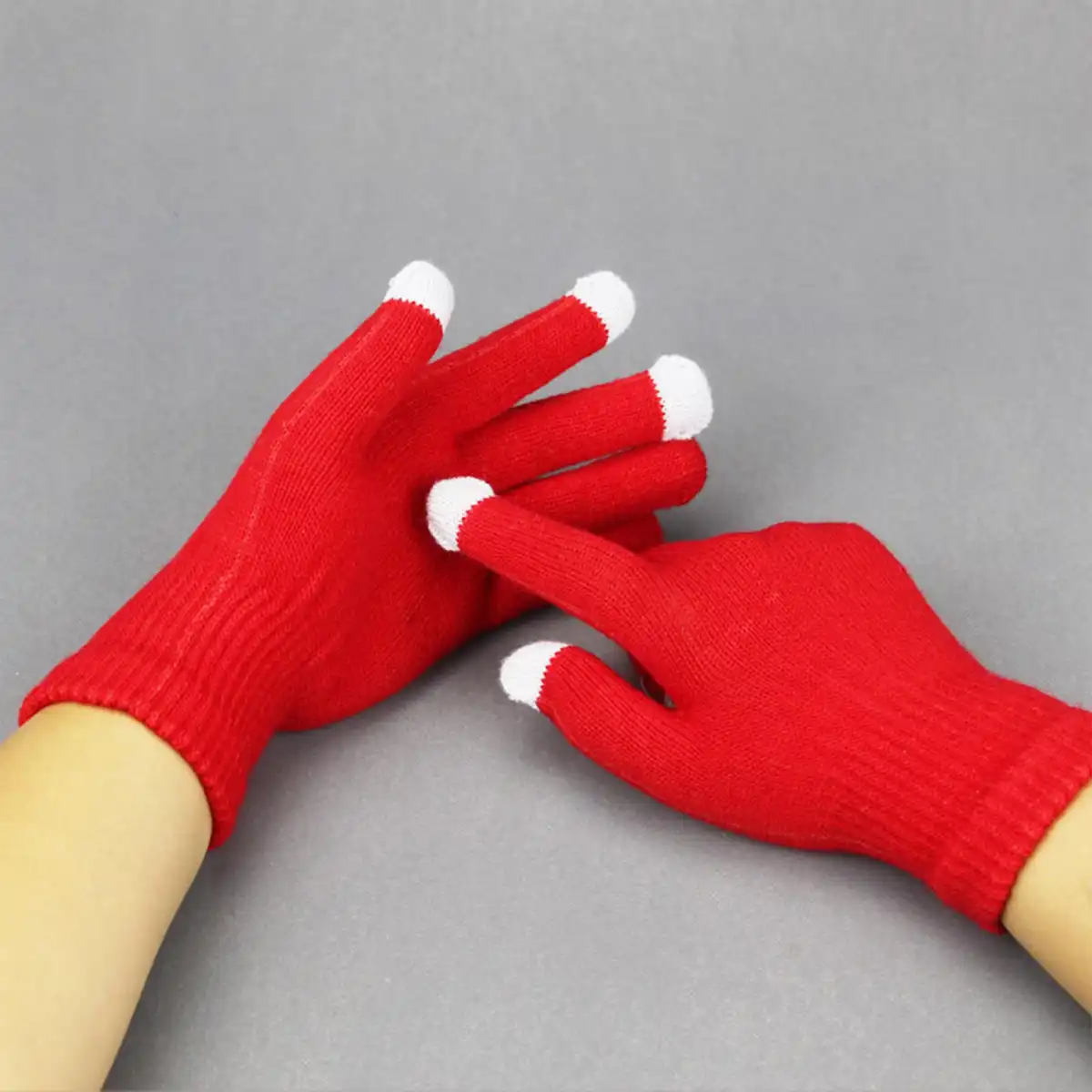 Magic Touchscreen Knit Gloves product close-up