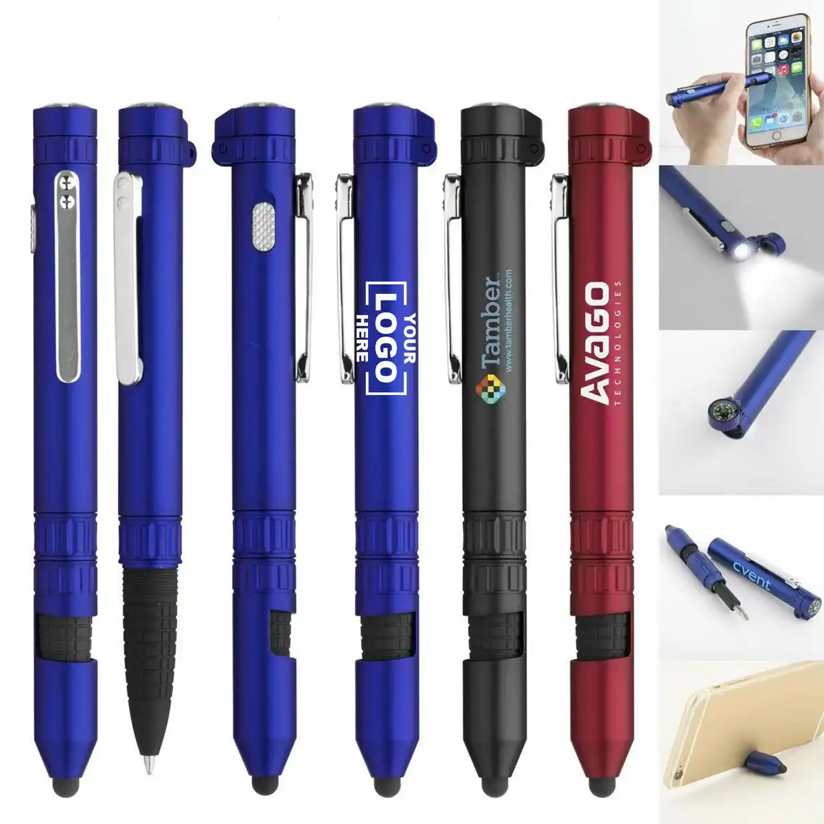 6 in 1 Multifunctional Tool Pen