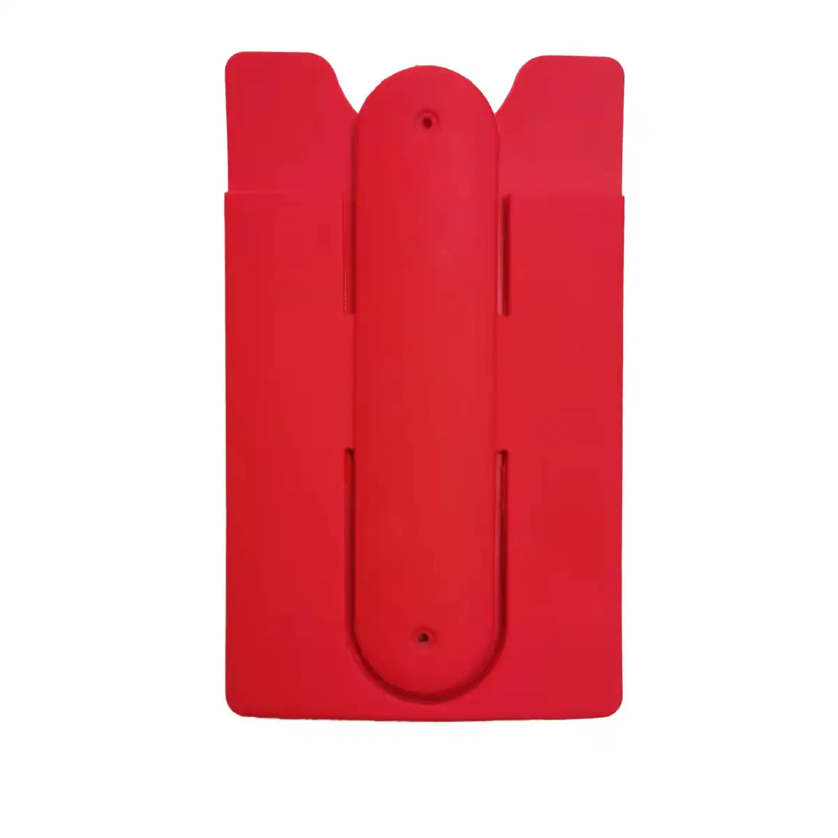 Silicone Phone Wallet Kickstand product close-up