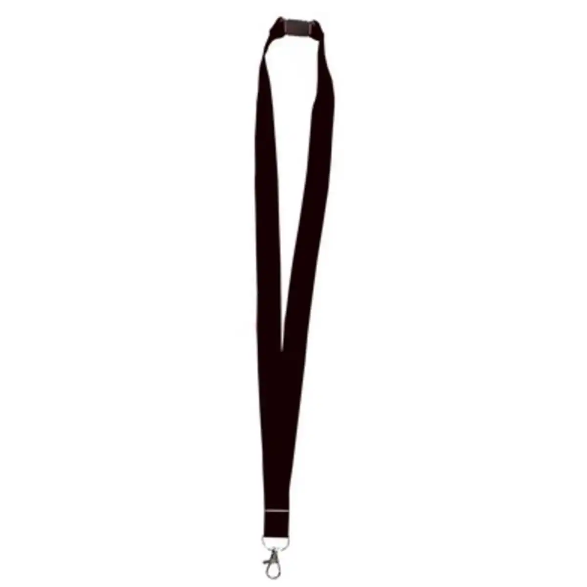 Vibrant Breakaway Lanyard with Metal Clip alternate product angle