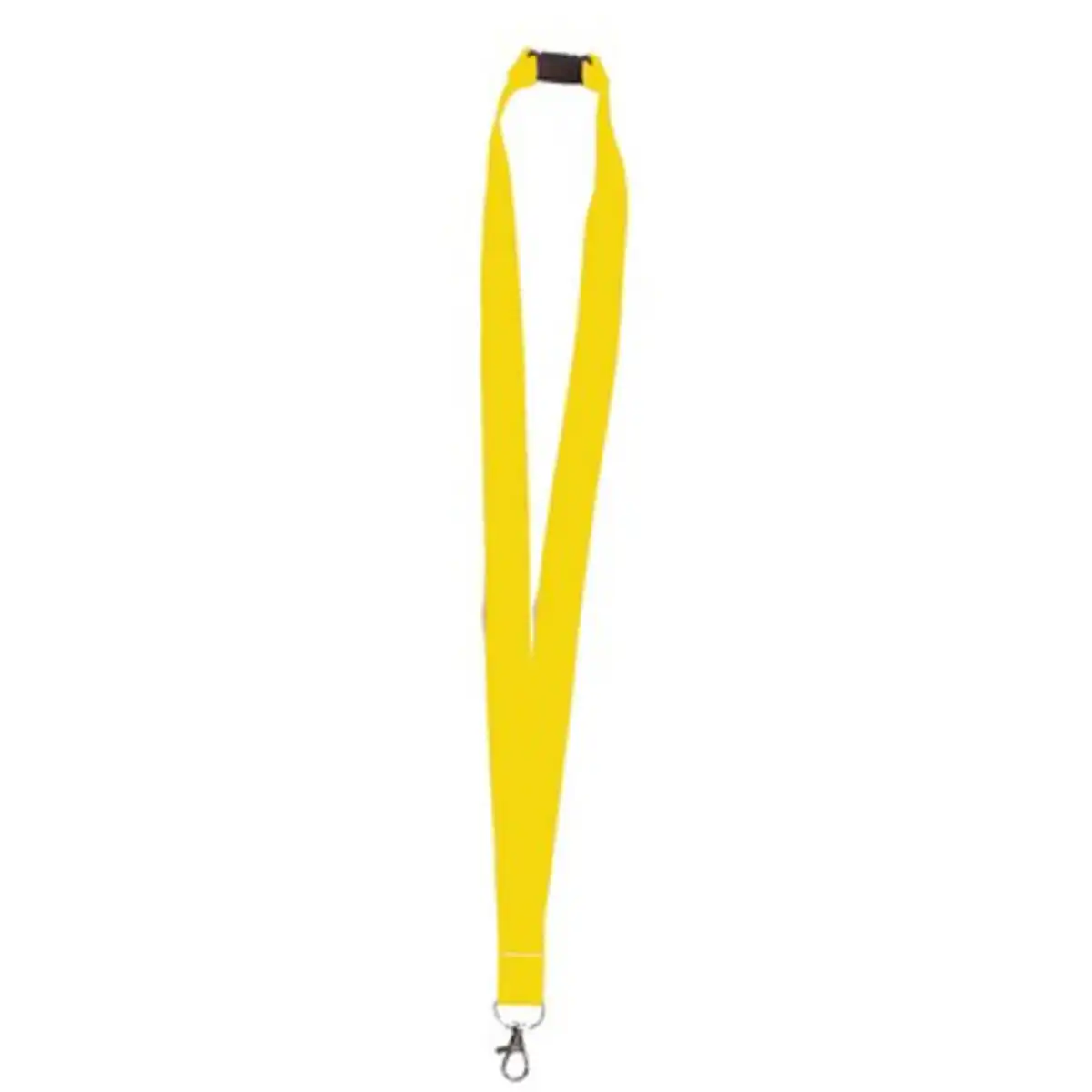 Vibrant Breakaway Lanyard with Metal Clip product close-up