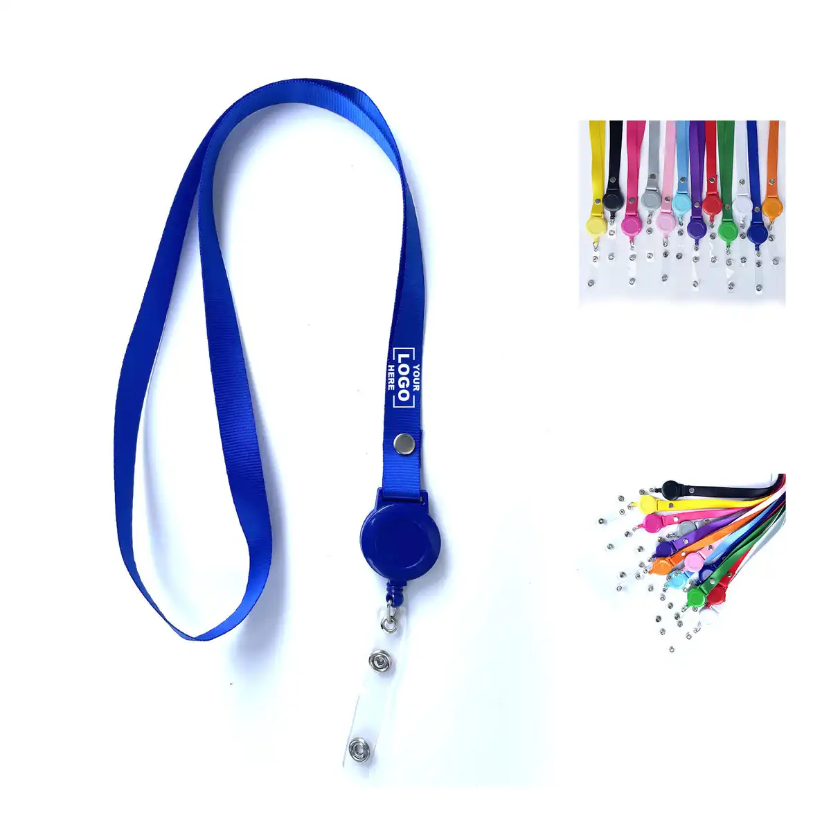 Vibrant Lanyard with Dual Clips