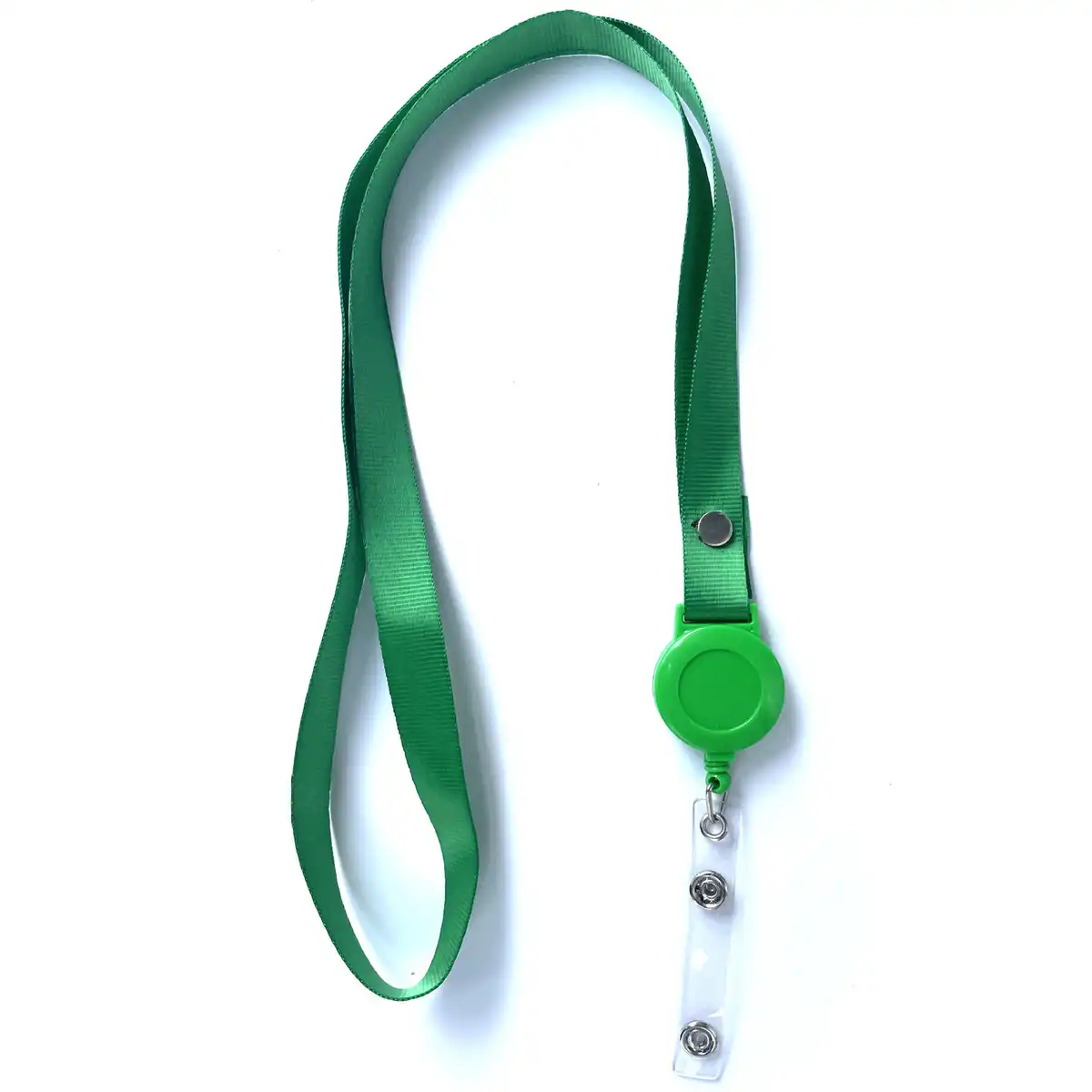 Vibrant Lanyard with Dual Clips product close-up