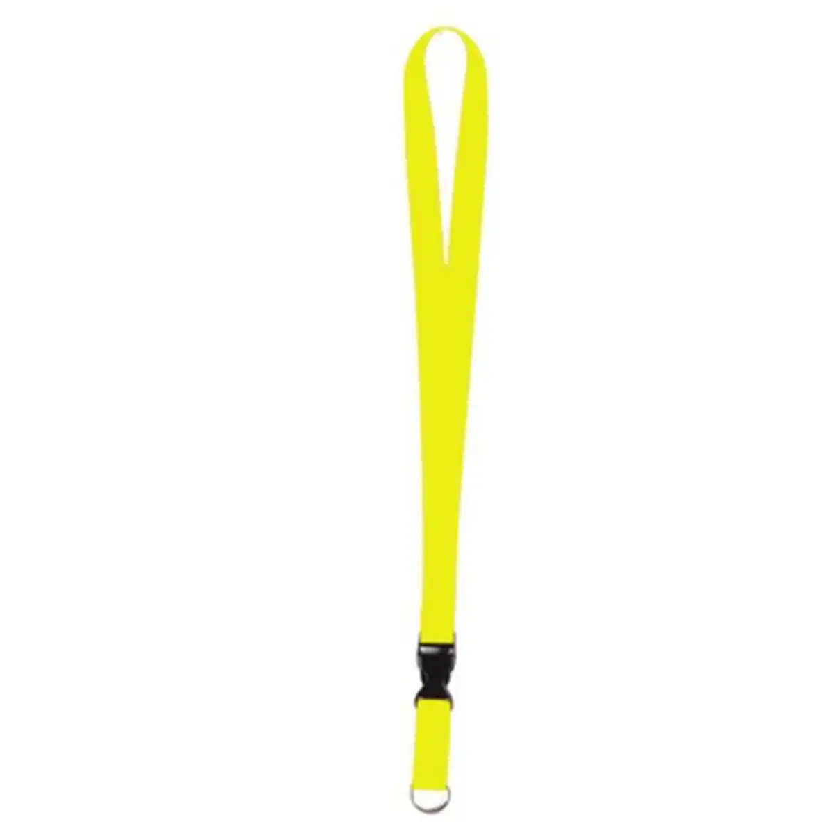 Vibrant Logo Lanyards with Metal Clip product close-up