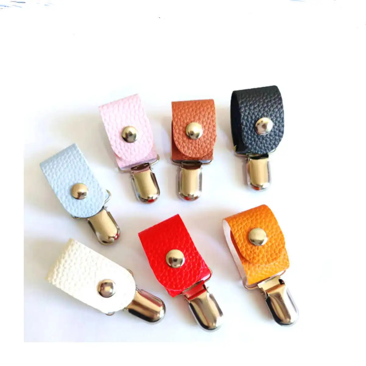 Leather Hat Clip Holder product close-up