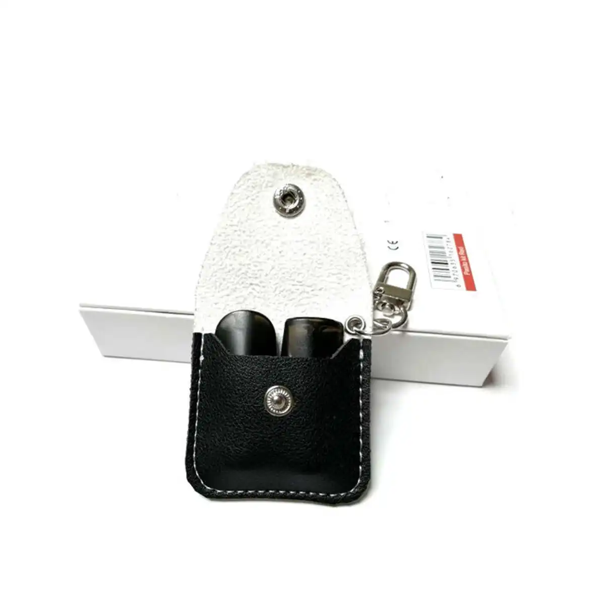 Genuine Leather Ring Pouch product close-up