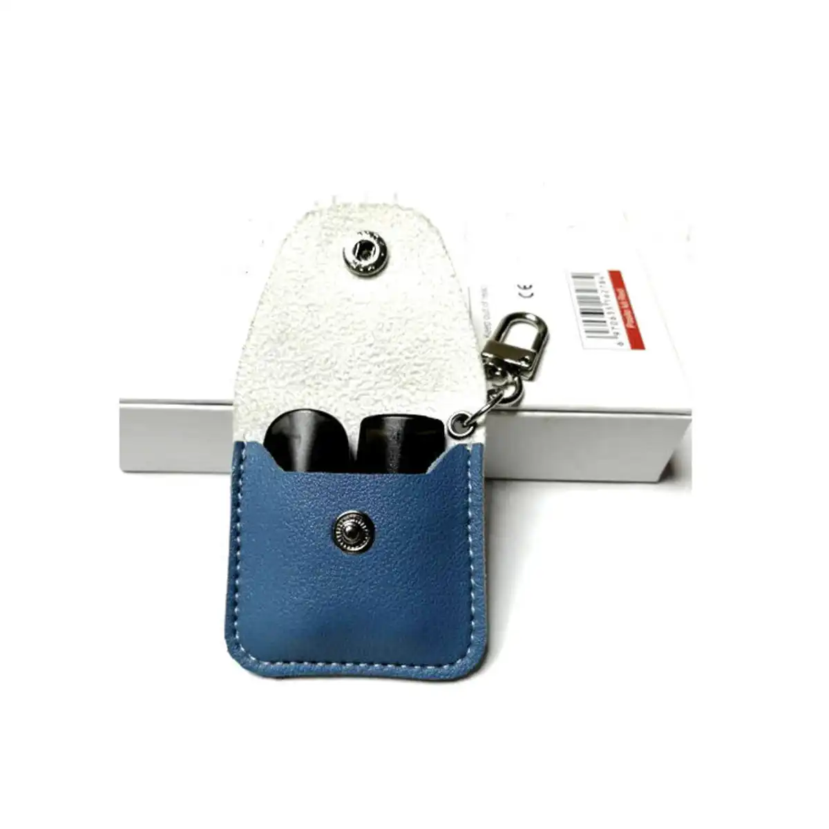 Genuine Leather Ring Pouch product with accessories