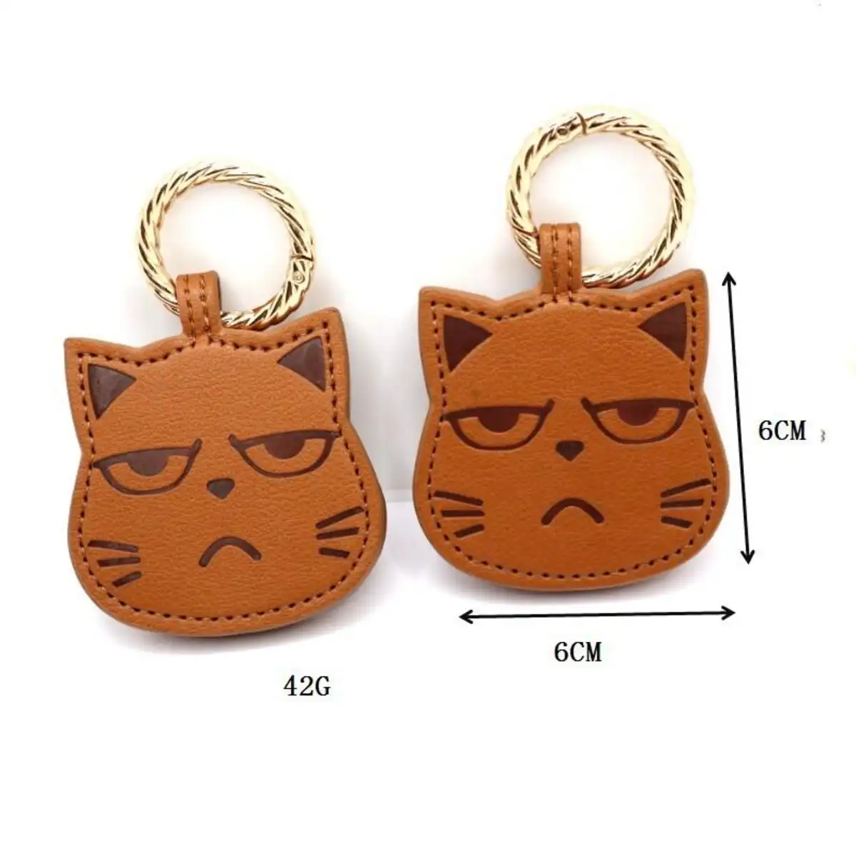 Magnetic PU Leather Cat Cap Clip product close-up