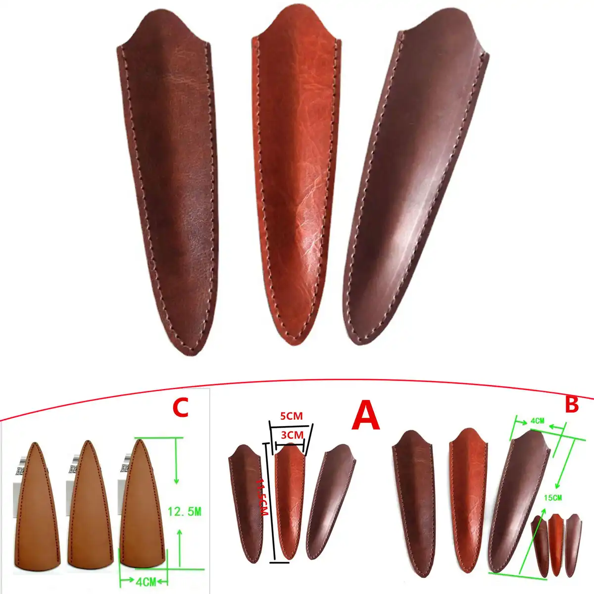 PU Leather Knife Sheath product detail view