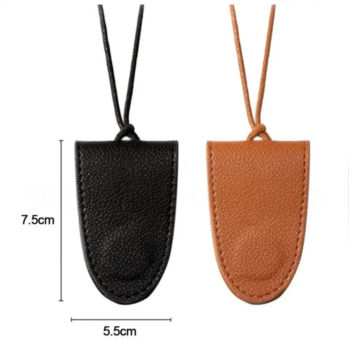 Magnetic Sunglasses Retainer with PU Leather alternate product angle