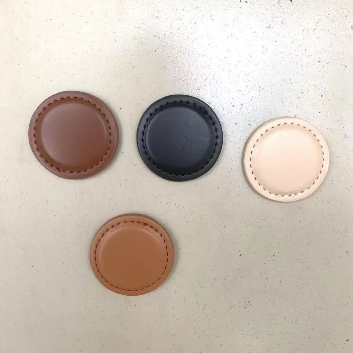 Magnetic Leather Golf Ball Markers product detail view