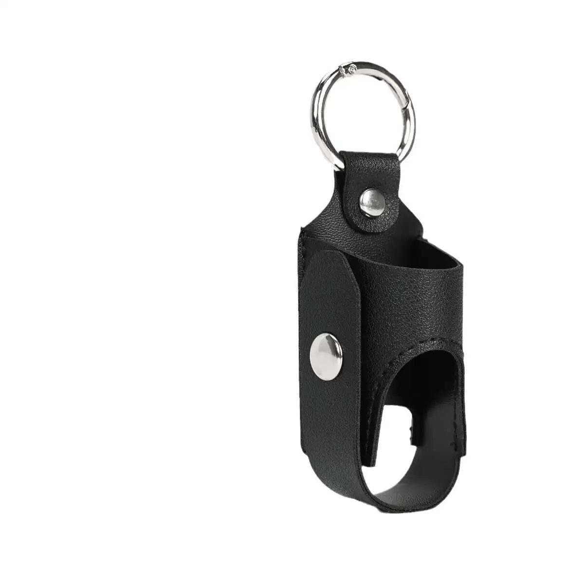 Magnetic PU Leather Inhaler Keychain Pouch alternate product angle